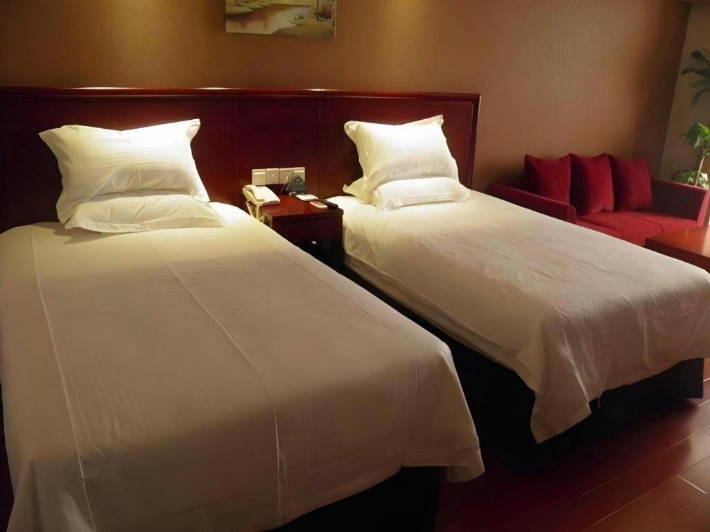 Greentree Inn Xi'An Bell And Drum Tower Food Street Ancient City Wall Ximen Express Hotel Exteriör bild