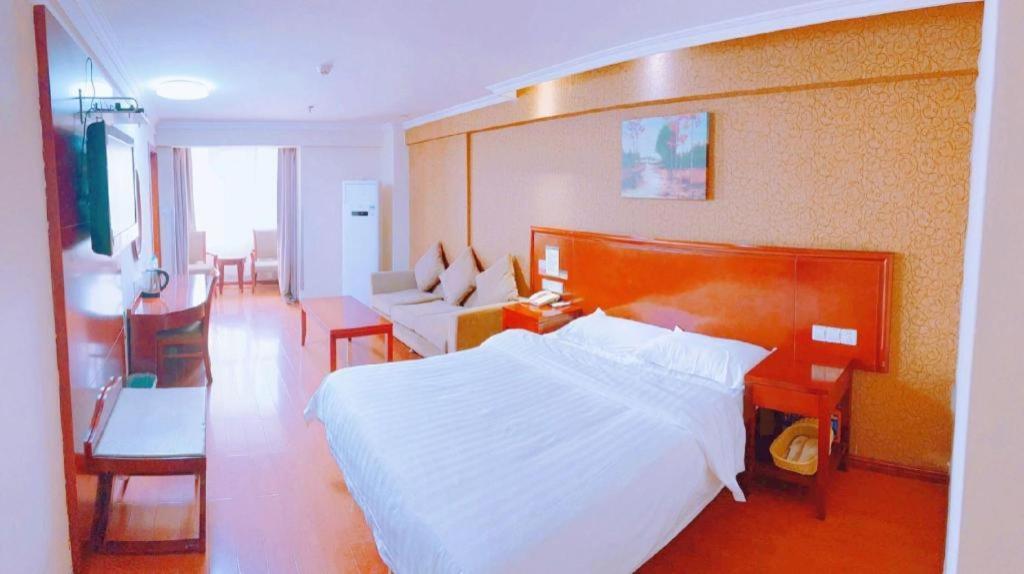 Greentree Inn Xi'An Bell And Drum Tower Food Street Ancient City Wall Ximen Express Hotel Exteriör bild