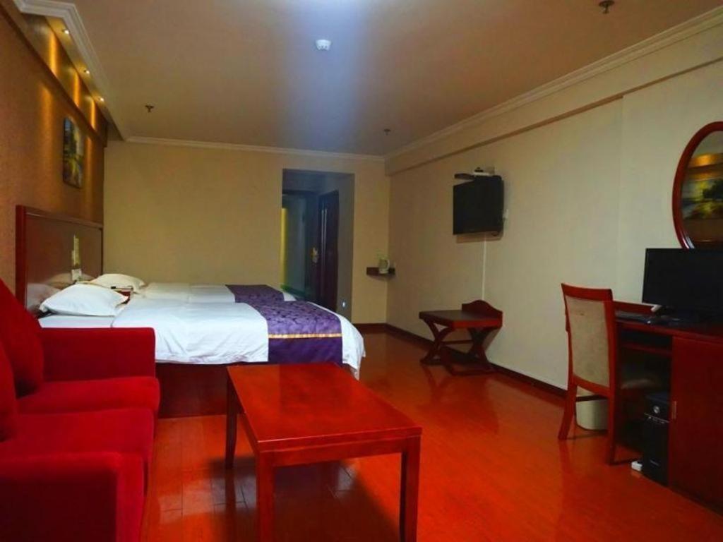 Greentree Inn Xi'An Bell And Drum Tower Food Street Ancient City Wall Ximen Express Hotel Exteriör bild