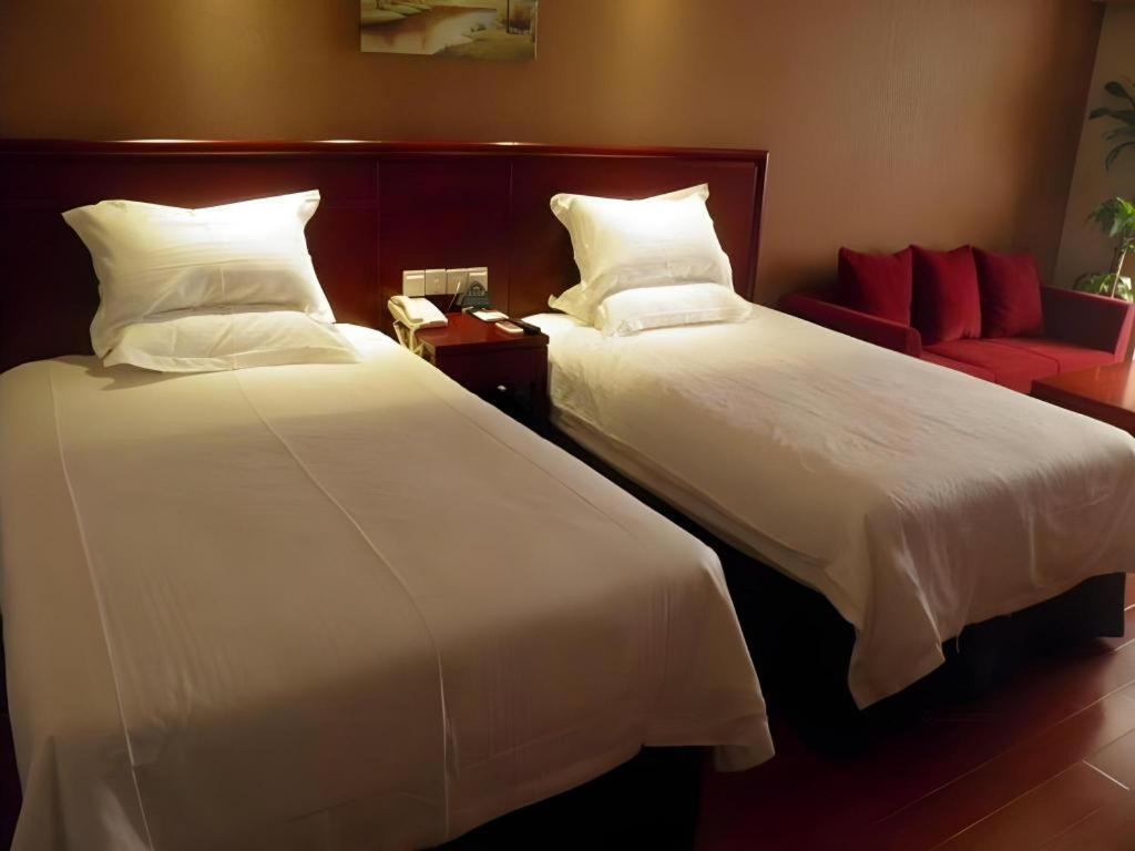 Greentree Inn Xi'An Bell And Drum Tower Food Street Ancient City Wall Ximen Express Hotel Exteriör bild