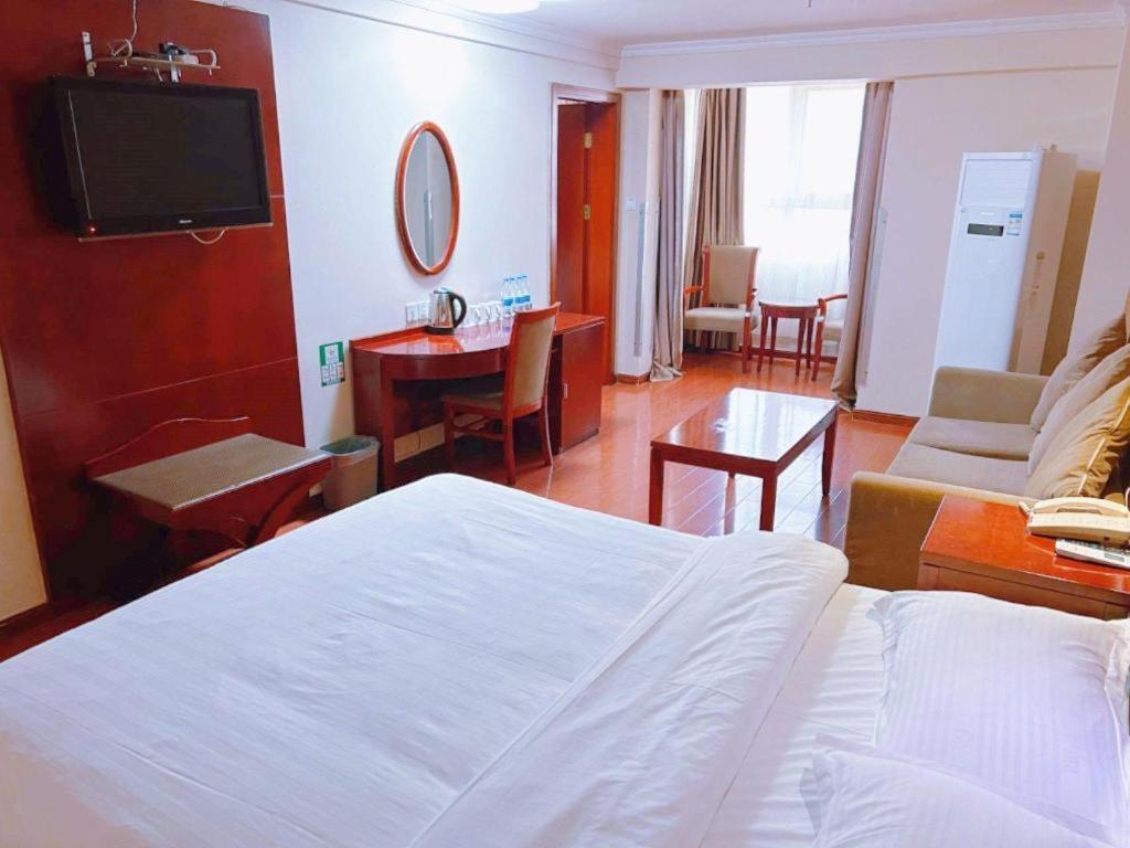 Greentree Inn Xi'An Bell And Drum Tower Food Street Ancient City Wall Ximen Express Hotel Exteriör bild