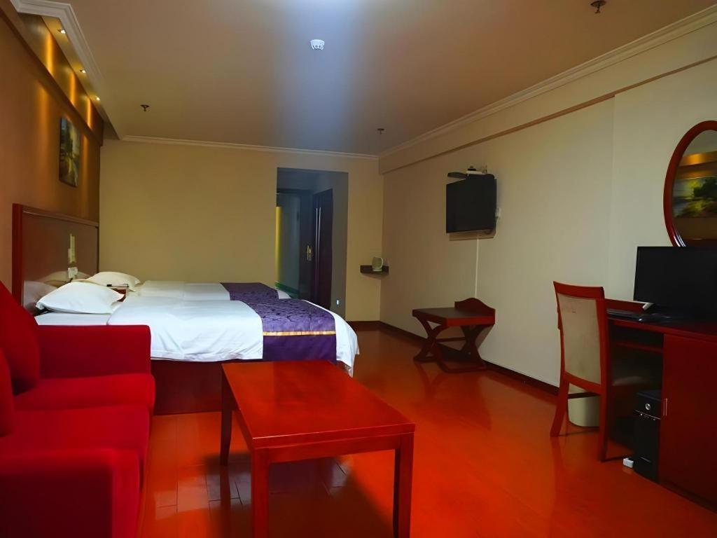 Greentree Inn Xi'An Bell And Drum Tower Food Street Ancient City Wall Ximen Express Hotel Exteriör bild