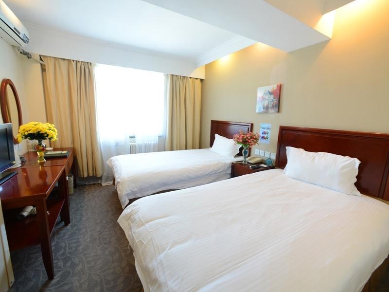 Greentree Inn Xi'An Bell And Drum Tower Food Street Ancient City Wall Ximen Express Hotel Exteriör bild